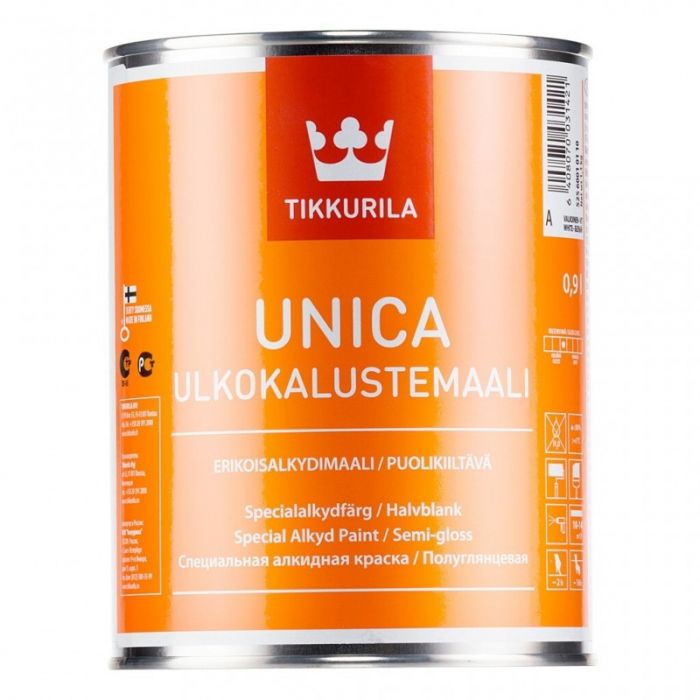 Unica Ulkokalustemaali 0,9L