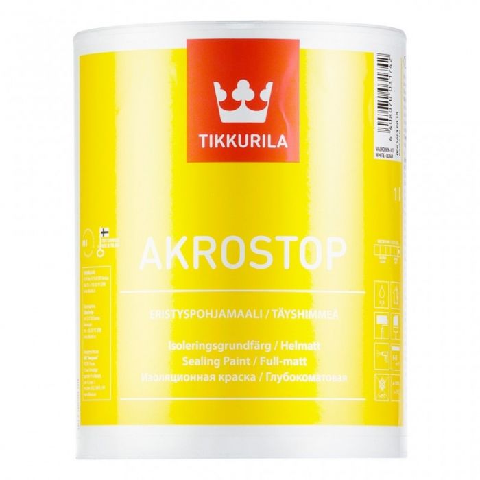 Akrostop Eristyspohjamaali 1L