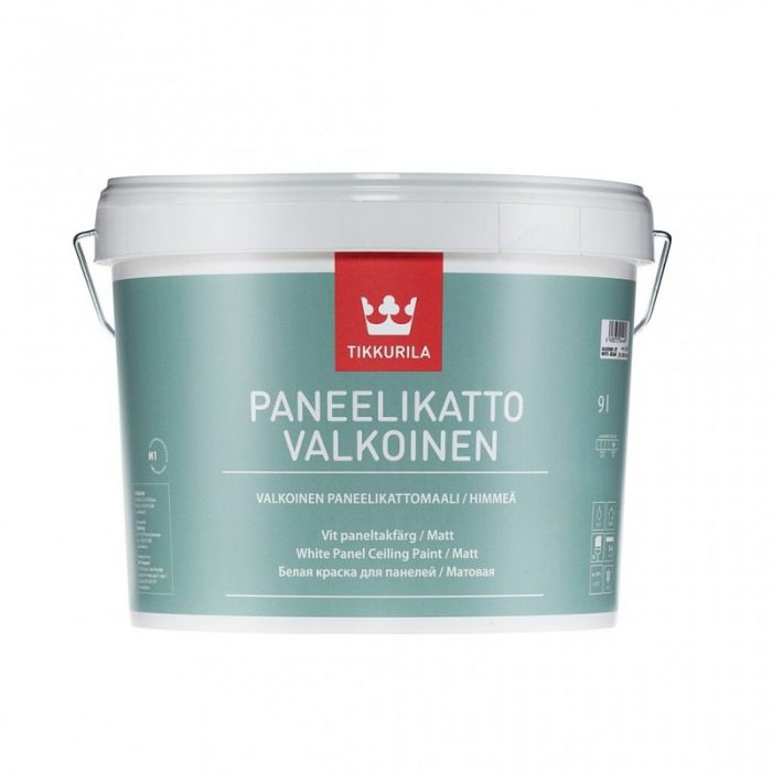 Paneelikatto Valkoinen 3L