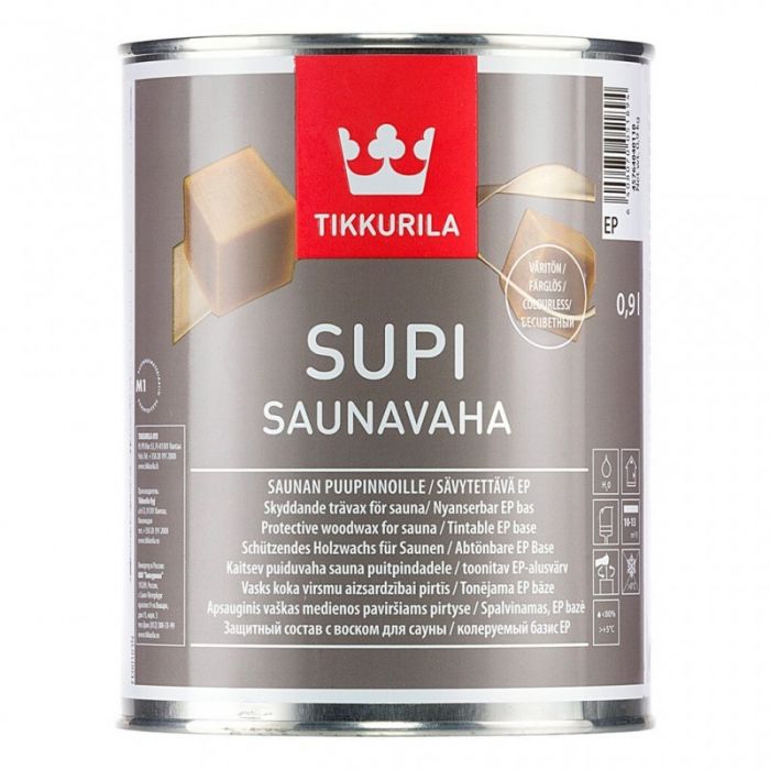 Supi Saunavaha Musta 1L
