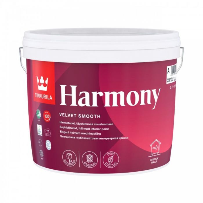 Harmony silkinhimmeä sisustusmaali 9L