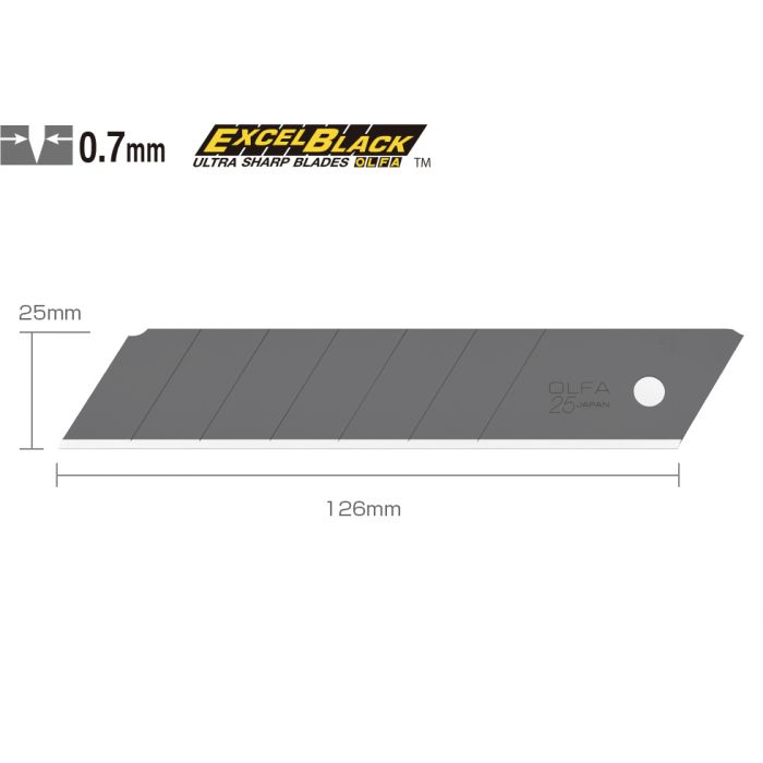 Olfa Yleisveitsen Terä 25Mm Hbb-5B