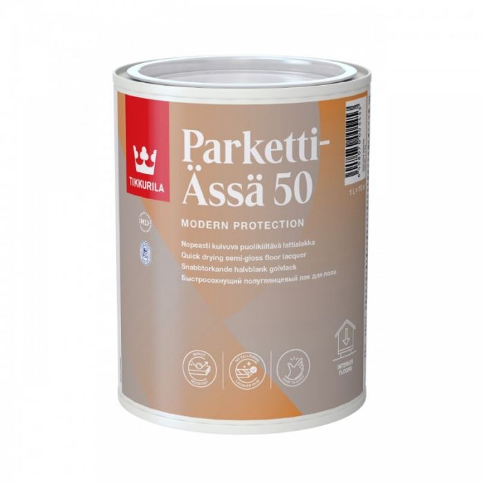 Parketti-Ässä 50 Puolikiiltävä 1L