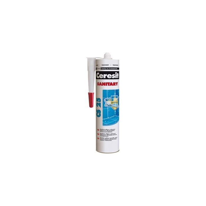 Ceresit CS25  Saniteettisilikoni 40 Jasmin 280ml