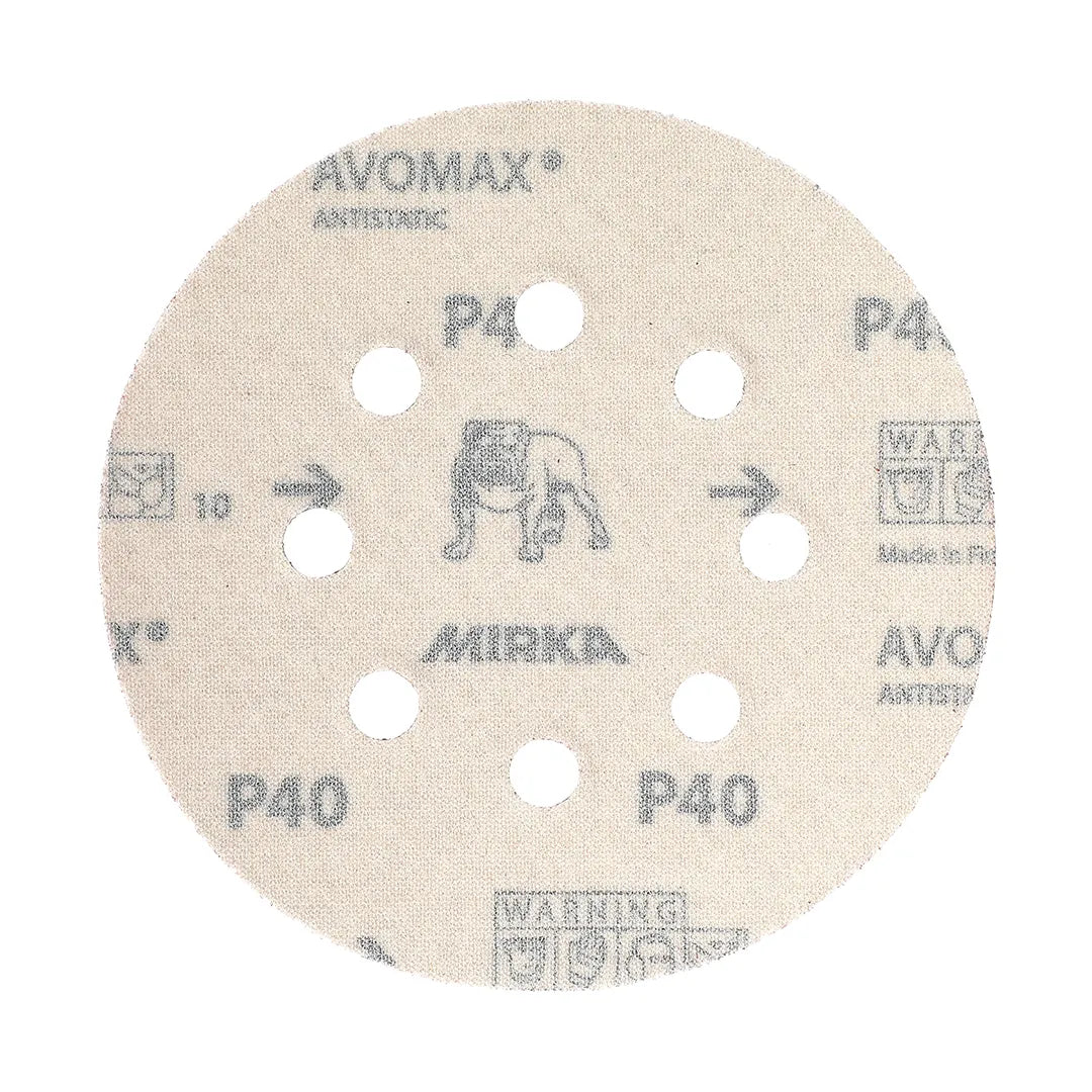Mirka Hiomapyörö Ø 125 mm tarra 8R - karkeus P128