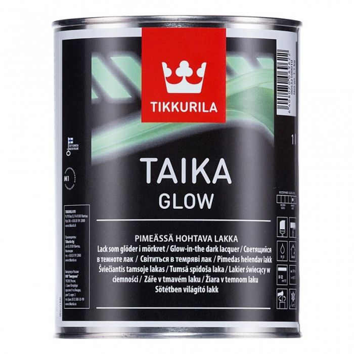 Taika Glow pimeässä hohtava vesiohenteinen erikoislakka 1L