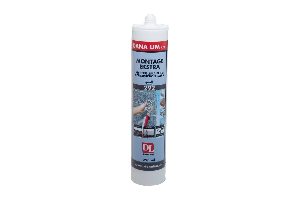 Danalim 292 Asennusliima valkoinen 290ml