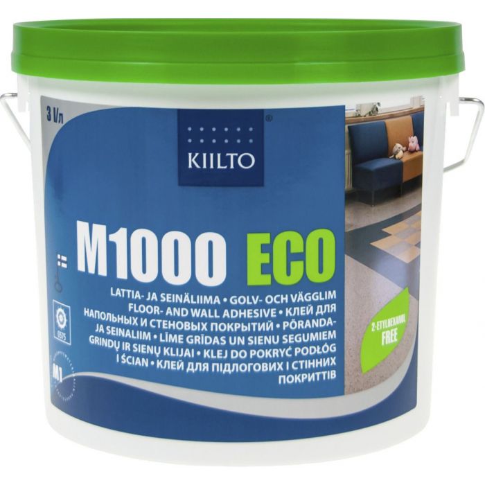 Kiilto M1000 Eco Lattia&Seinäliima 3L