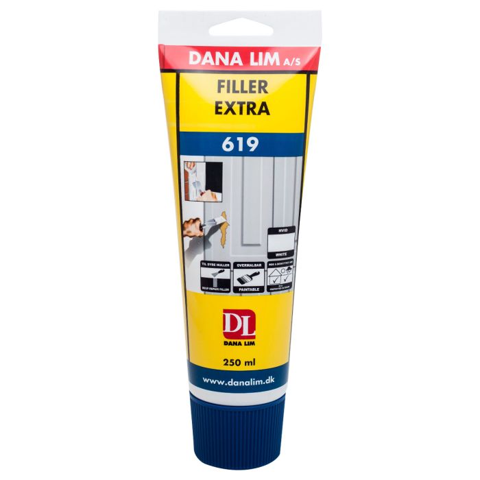 Danalim Filler Extra 619 250ml Valkoinen