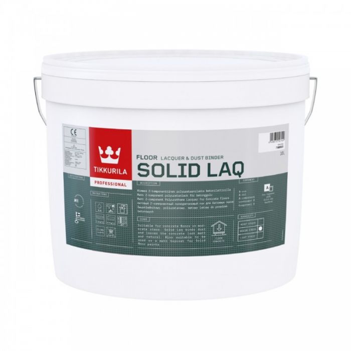 Solid Laq 2K polyuretaanilakka betonipinnoille 2,5L