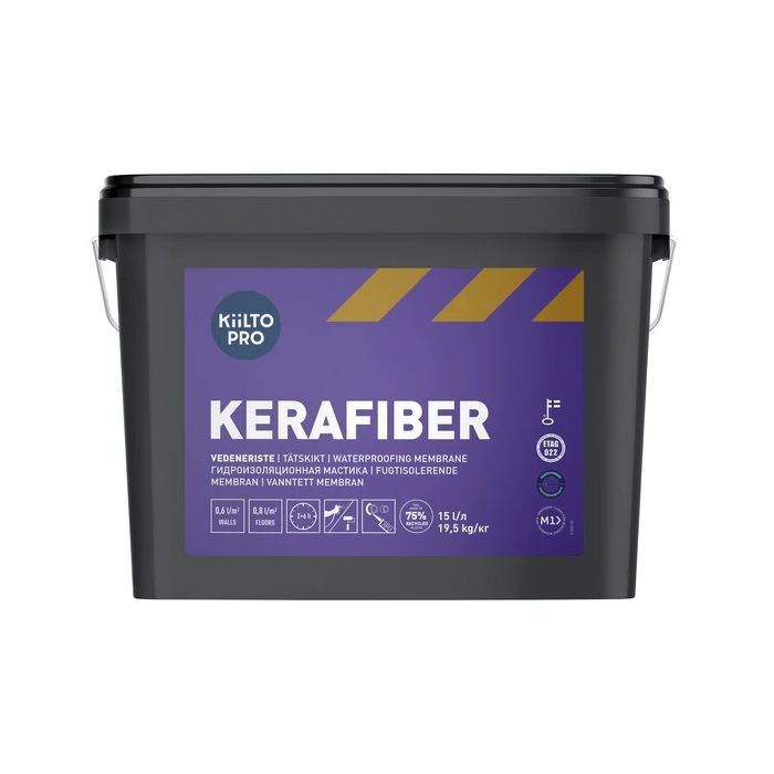 Kiilto Kerafiber Vedeneristemassa 15L
