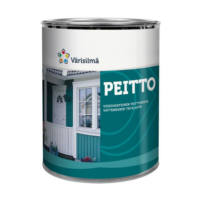 Värisilmä Peitto puolihimmeä peittosuojaulkomaali 0,9L