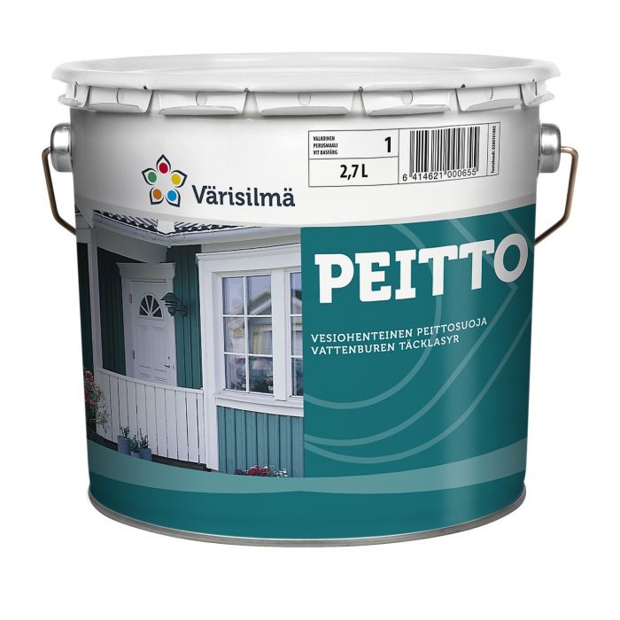 Värisilmä Peitto puolihimmeä peittosuojaulkomaali 2,7L