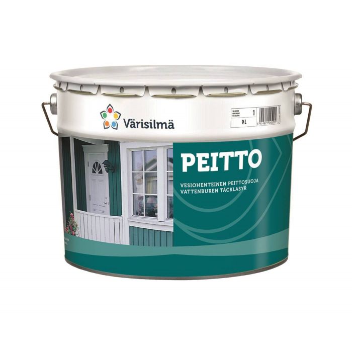 Värisilmä Peitto puolihimmeä peittosuojaulkomaali 9L