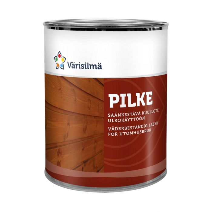 Värisilmä Pilke helpposivelteinen kuullote ulkoseinille 0,9L