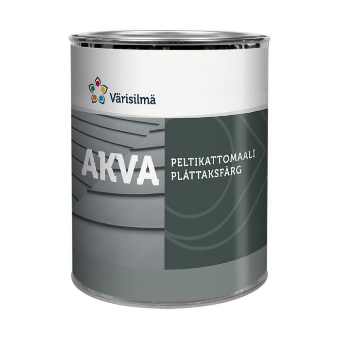 Värisilmä Akva himmeä peltikattomaali 0,9L