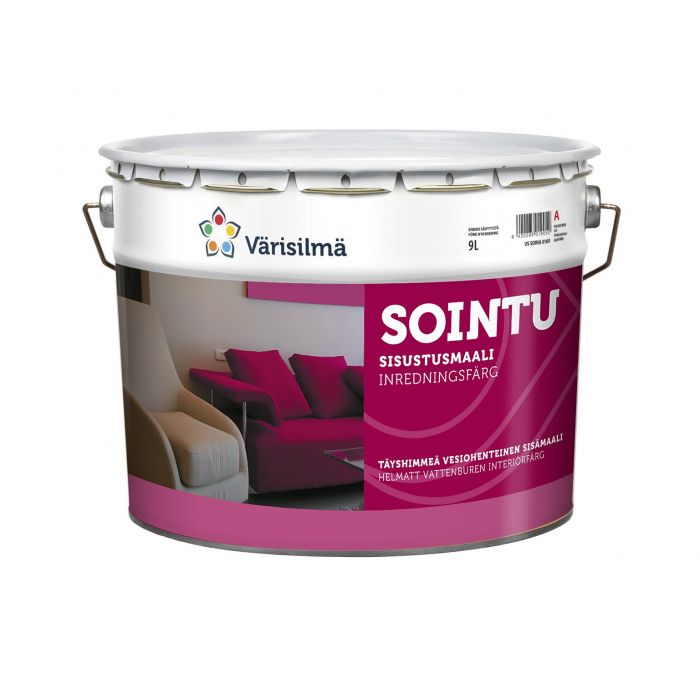 Värisilmä Sointu täyshimmeä sisämaali 9L