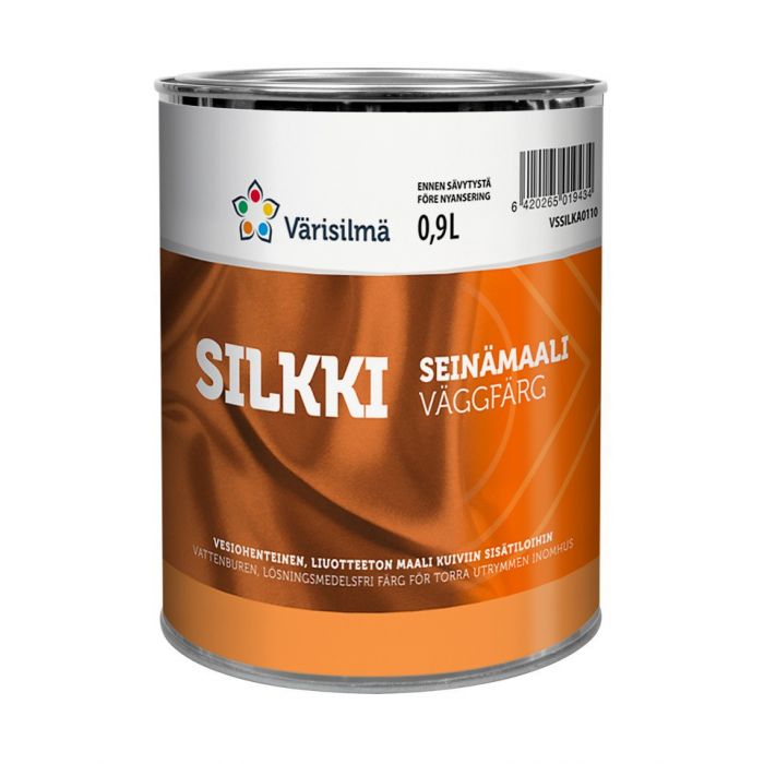 Värisilmä Silkki himmeä sisäseinämaali 0,9 L