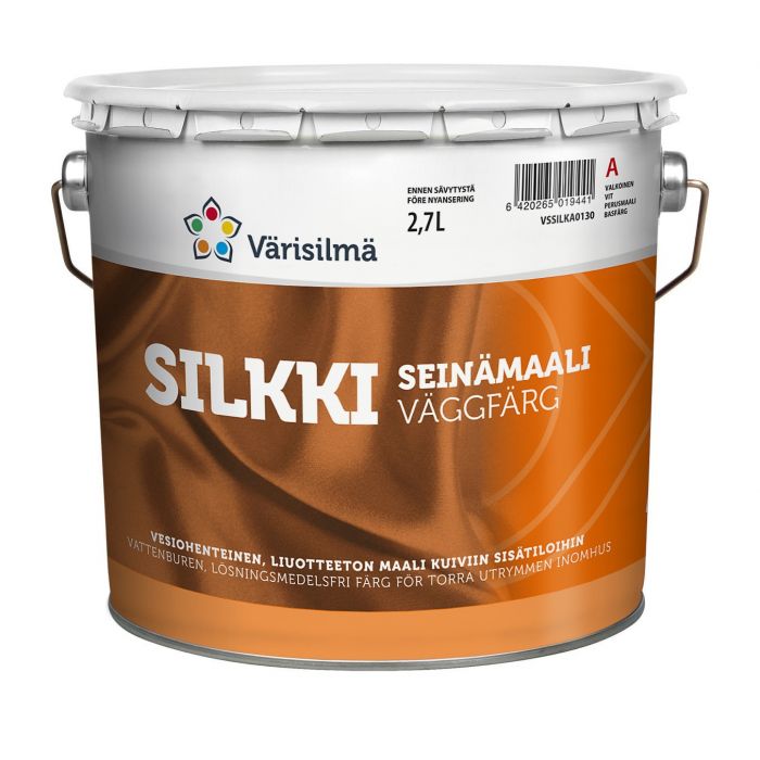 Värisilmä Silkki himmeä sisäseinämaali 2,7L