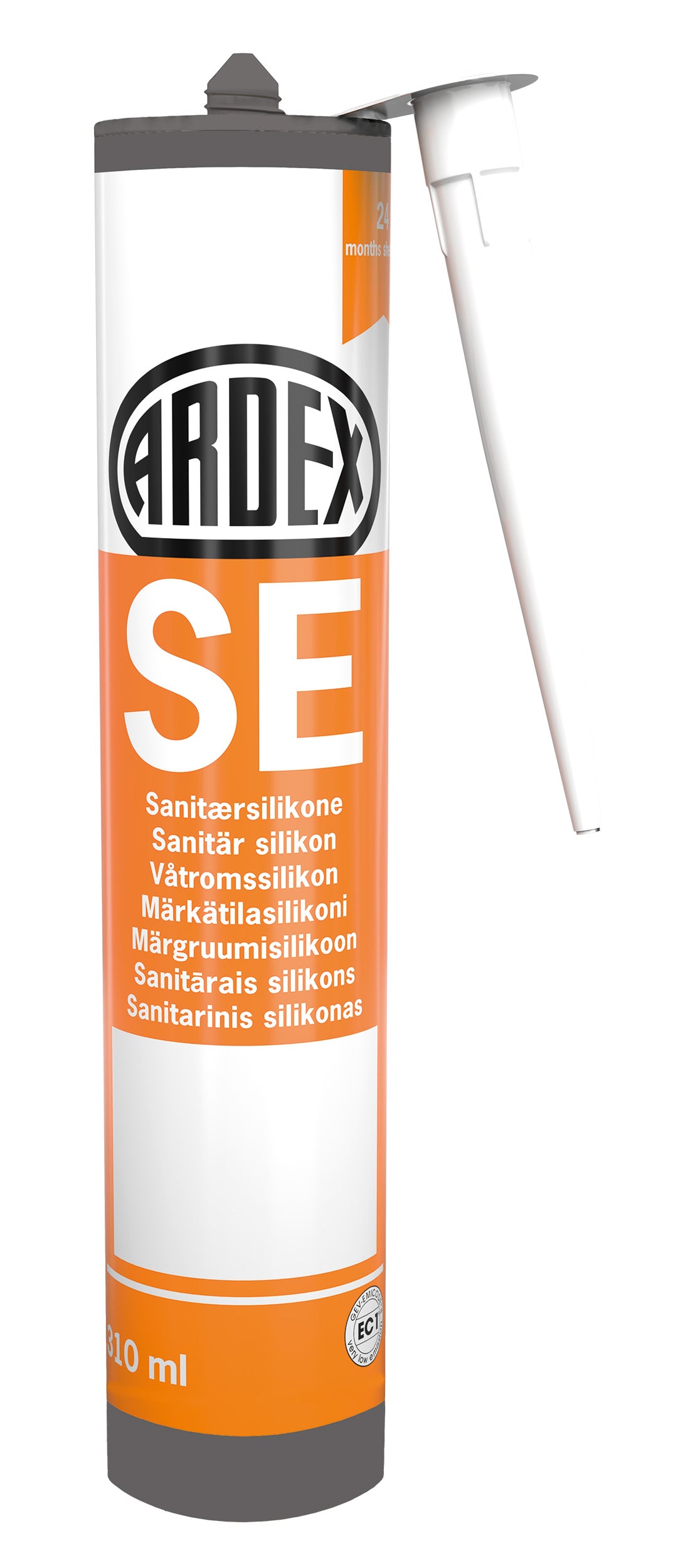 Ardex SE Märkätilasilikoni valkoinen 310ml