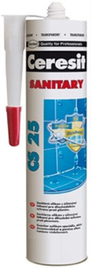 Ceresit CS25 Saniteettisilikoni 18 Coal 280ml