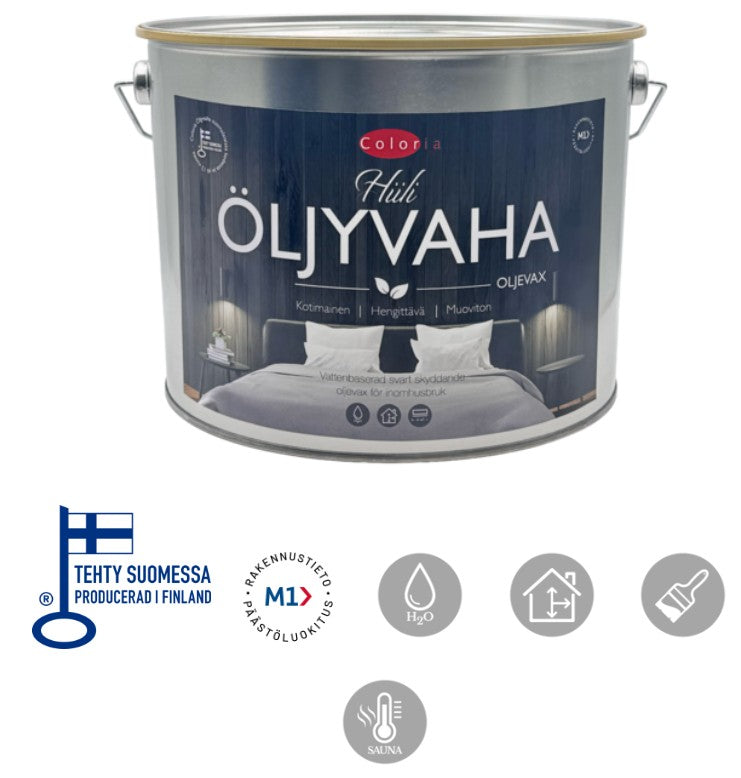 Coloria Öljyvaha Hiili 2,7L