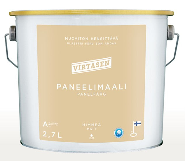 Virtasen Paneelimaali himmeä 0,9L