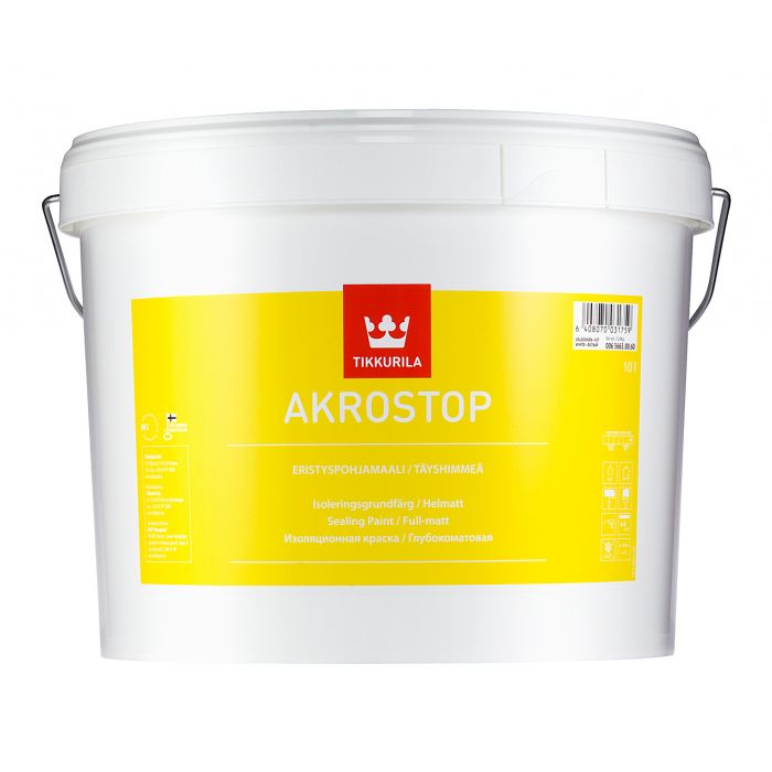 Akrostop Eristyspohjamaali 10L