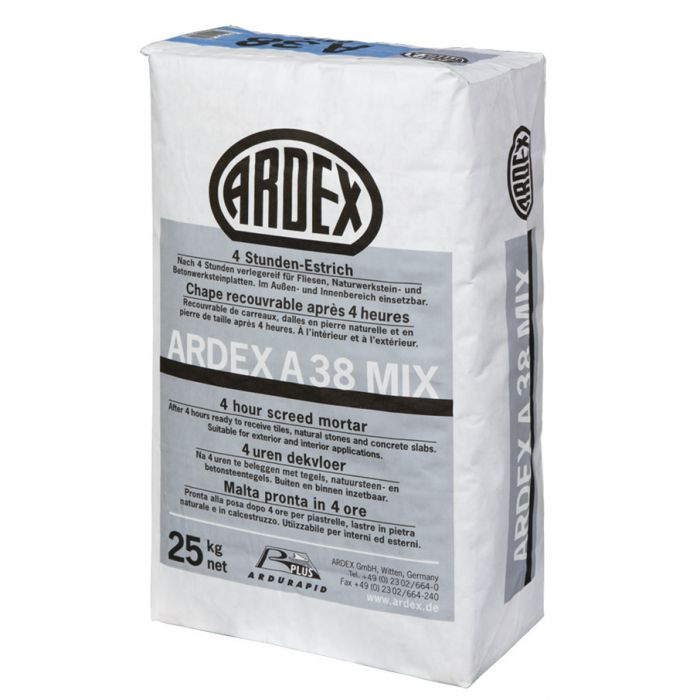 Ardex A38 Mix 25kg Lattiavalumassa