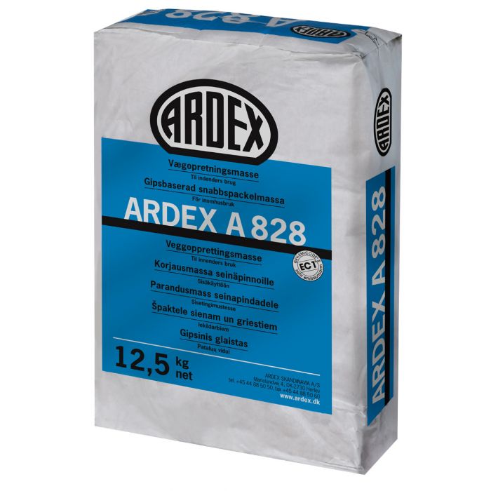 Ardex A828 Valkoinen Kipsiseinätasoite 12,5Kg