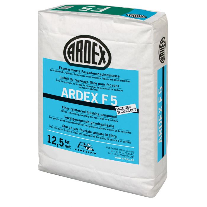 Ardex F5 Valkoinen 5Kg Seinätasoite