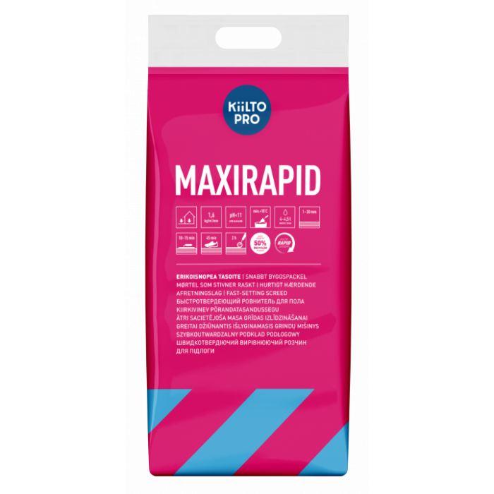 Kiilto Maxirapid Pikatasoite 1-30Mm