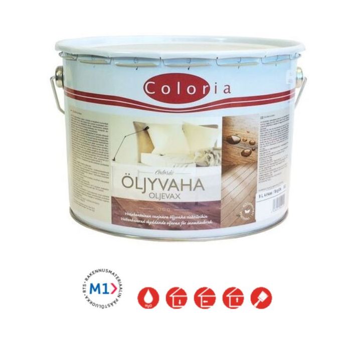 Coloria Öljyvaha Valkea 0,225L