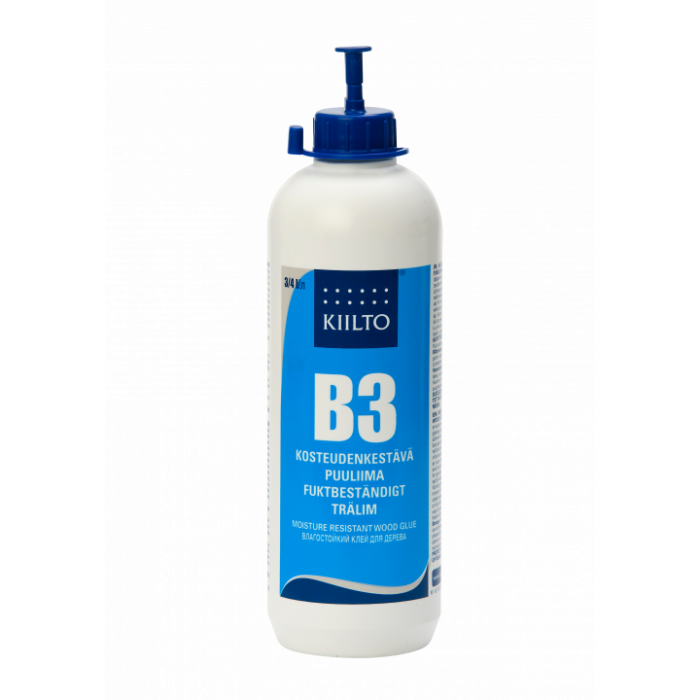 Kiilto B3 Kosteudenkestävä Puuliima 0,75L