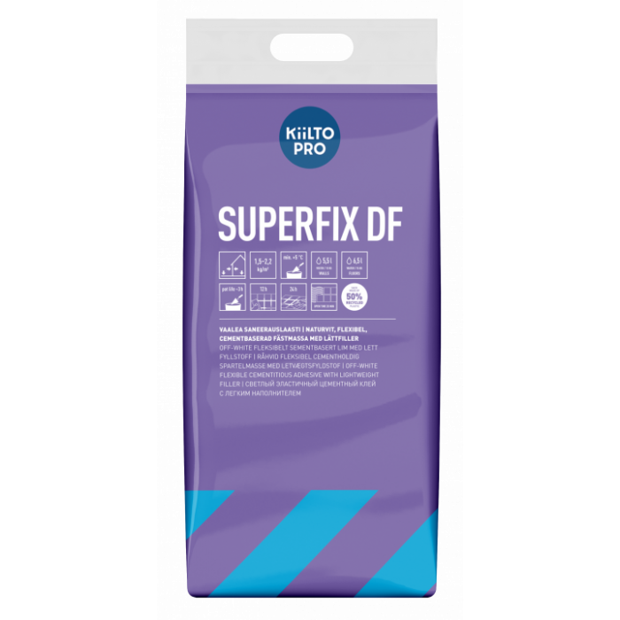 Kiilto Superfix DF Saneerauslaasti 15Kg