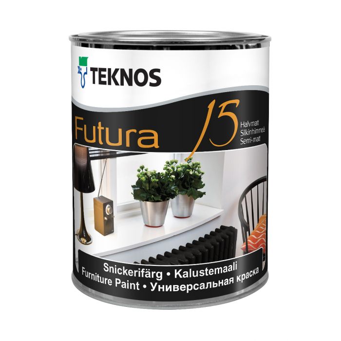 Futura 15 Silkinhimmeä kalustemaali 0,9L