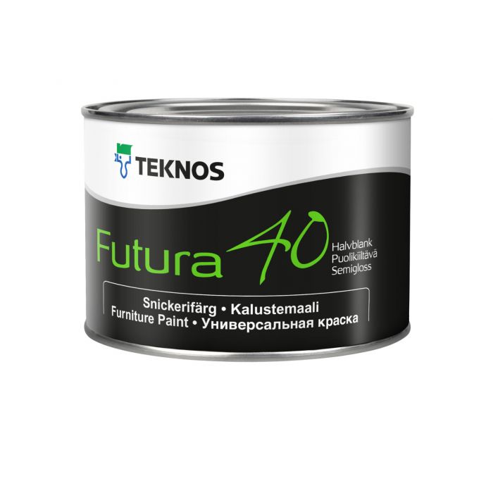 Futura 40 Puolikiiltävä kalustemaali 0,45L