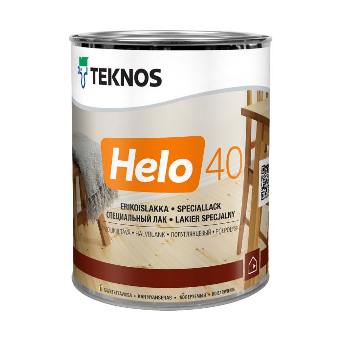 Helo 40 Puolikiiltävä erikoislakka 0,9L