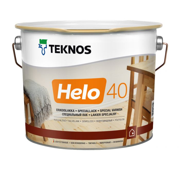 Helo 40 Puolikiiltävä erikoislakka 2,7L