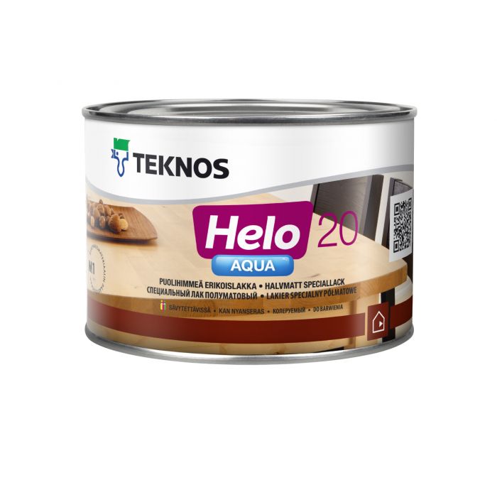 Helo Aqua 20  Puolihimmeä vesiohenteinen erikoislakka 0,45L