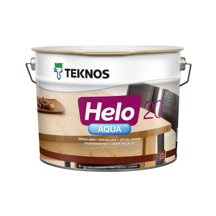 Helo Aqua 20 Puolihimmeä vesiohenteinen erikoislakka 9L