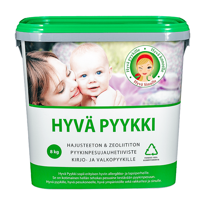 Virtasen Hyvä Pyykki pyykinpesuaine 8KG
