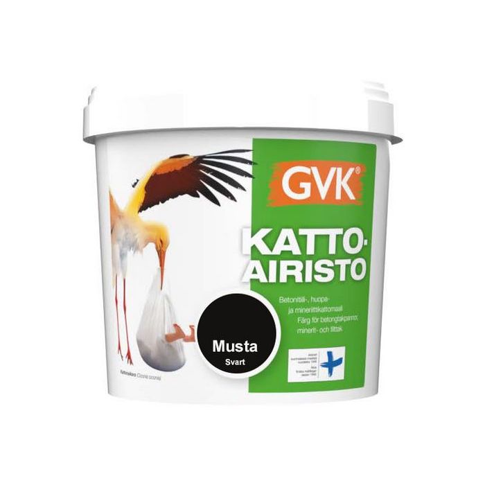Katto Airisto tiilikattomaali musta 9L