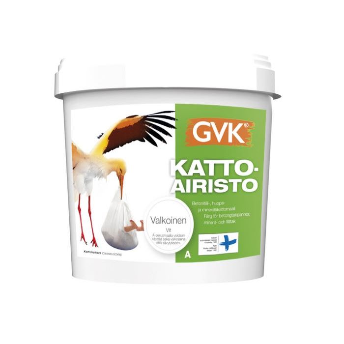 Katto Airisto tiilikattomaali valkoinen tai sävytetty 9L