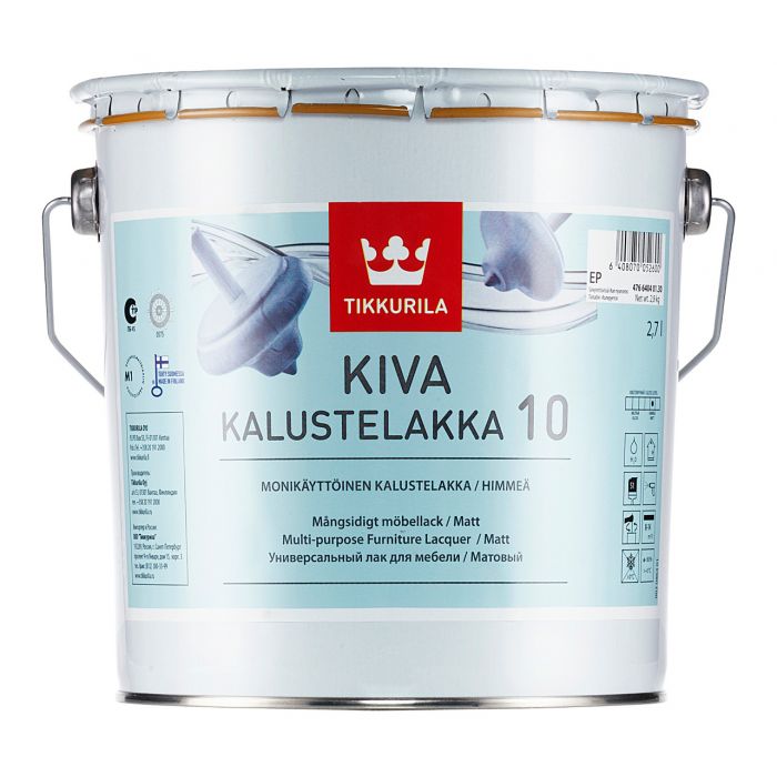 Kiva 10 Himmeä kalustelakka 2,7L