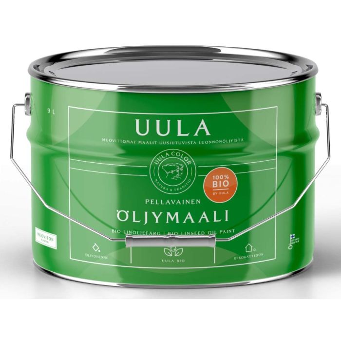 UuIa Pellavainen Öljymaali 9L