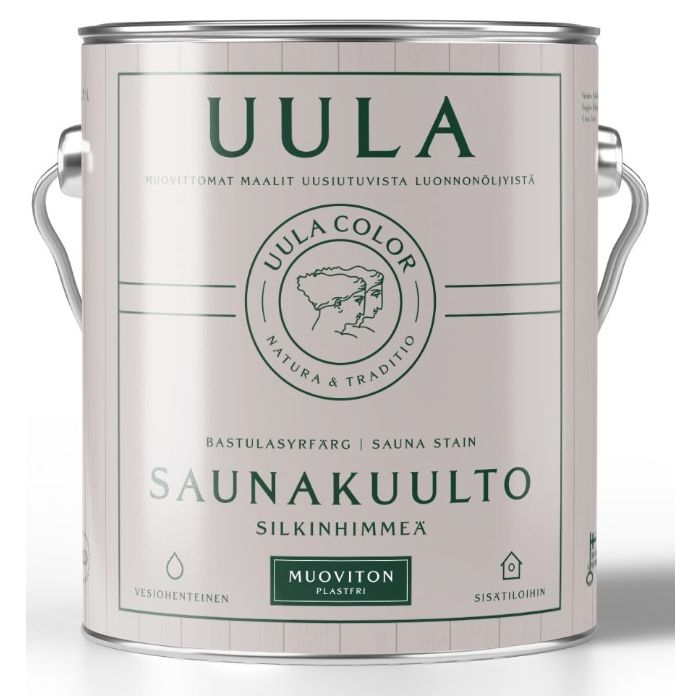Uula Saunakuulto väritön silkinhimmeä 2,7L