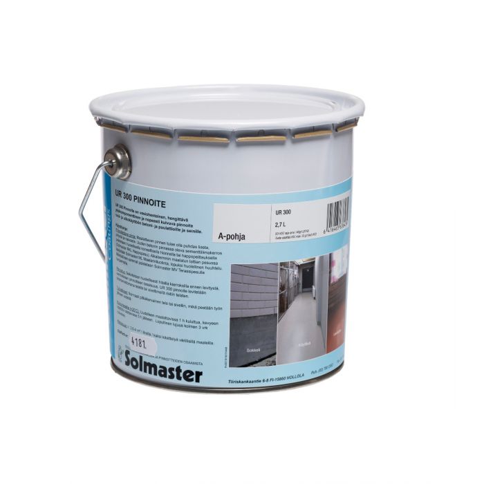 Solmaster UR 300 Uretaanipinnoite lattioille 2,7