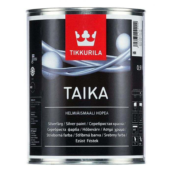 Taika Helmiäismaali Hopea 0,9L