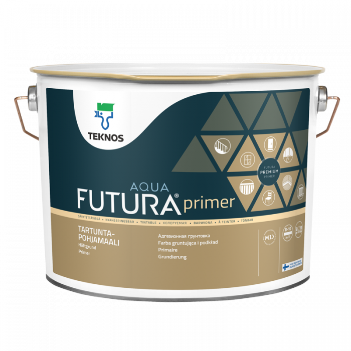 Futura  Aqua 3 pohjamaali puulle ja metallille 9L